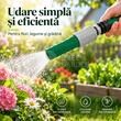 Lance reglabilă pentru stropit, cu conectare rapidă la furtun