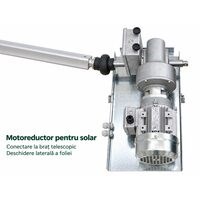 Motoreductor lateral Lucchini 0,35 kW pentru aerisire solar
