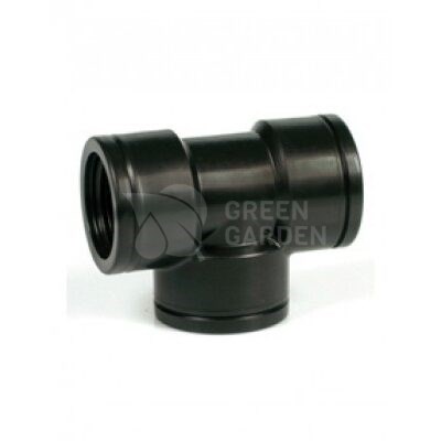 Teu filetat interior Irritec PN10 din polietilenă – 3 conexiuni filet interior