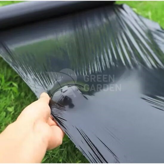 FOLIE MULCIRE NEAGRA 20 MICRONI 120 CM LATIME