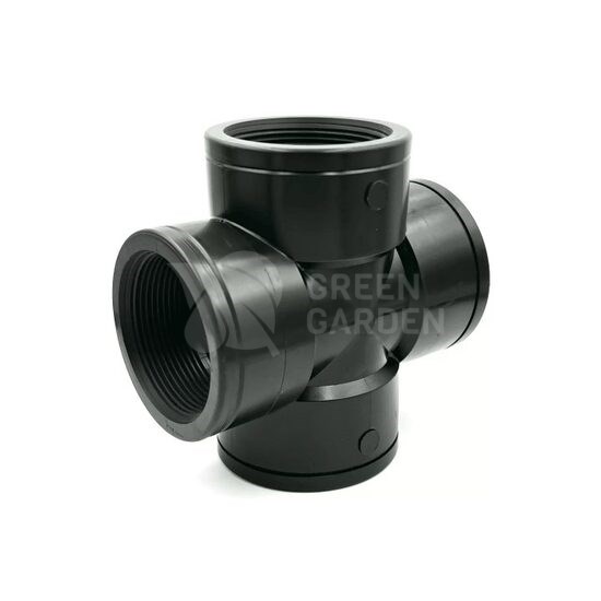 Cruce filet interior Irritec PN10 – 4 conexiuni FI